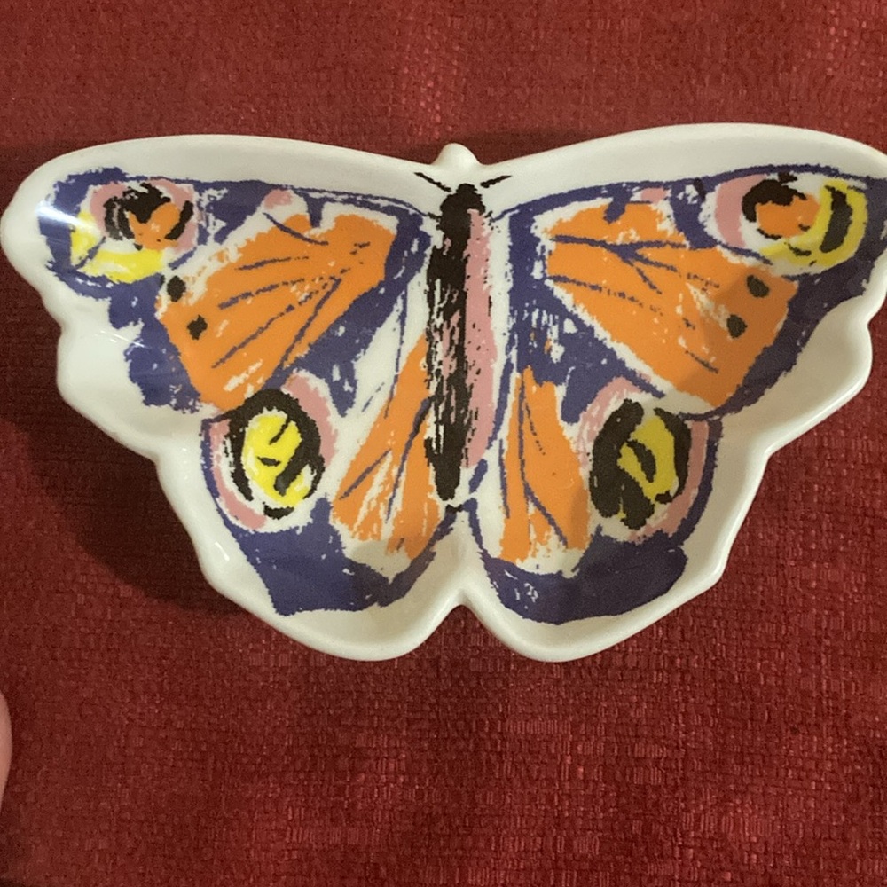 Butterfly Ceramic dish - Picture 3 of 5